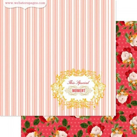 Papier do scrapbookingu dwustronny 30,5 x 30,5 cm PARTY TIME 12 szt. webster`s pages